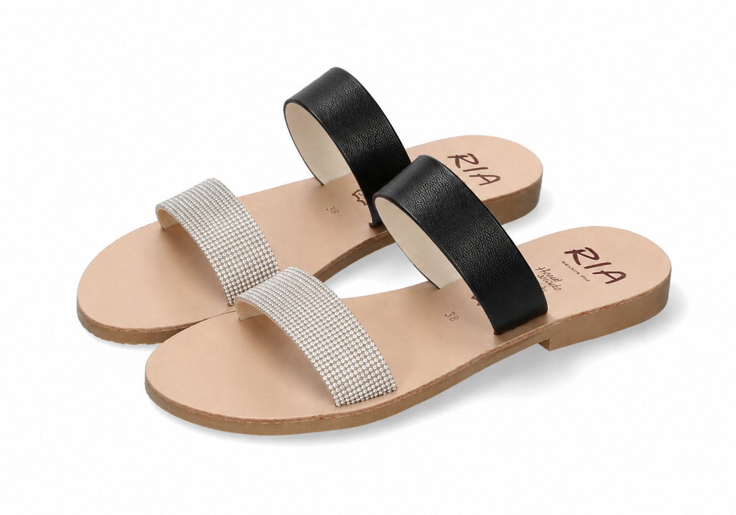 Ria Menorca Ria - CREP. (SATO) CORAZONES CARAMELO Sandale