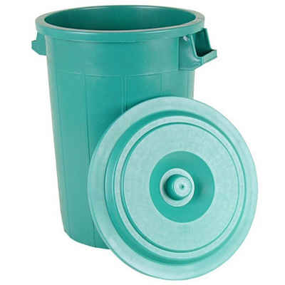 BURI Regentonne »Universaltonne 70L Grün mit Deckel Regentonne Abfallbehälter Müllbehälter Tonne«