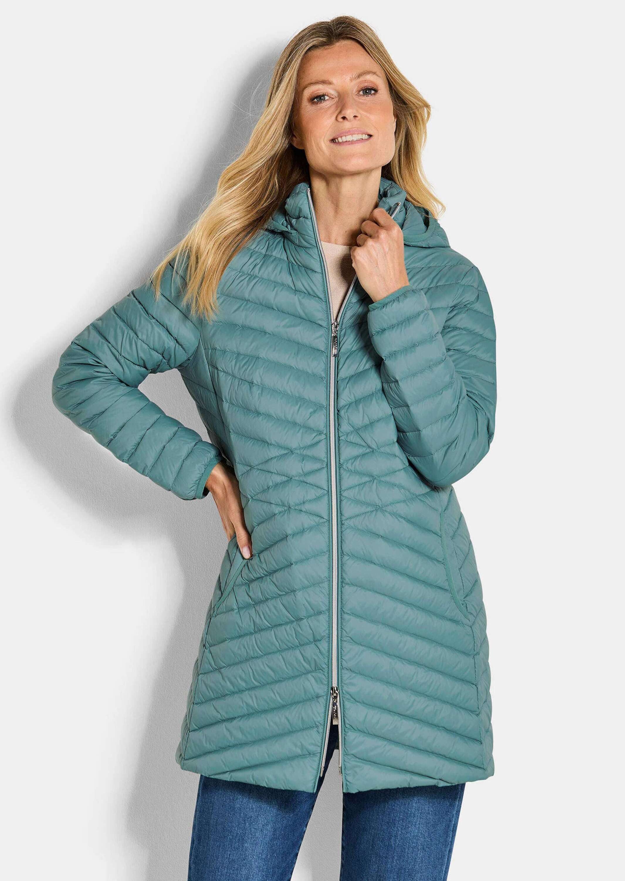Winterjacke Daunenmantel mit femininer Steppung