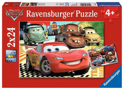 Ravensburger Puzzle »Kinderpuzzle Neue Abenteuer 2 x 24 Teile«, 2 Puzzleteile