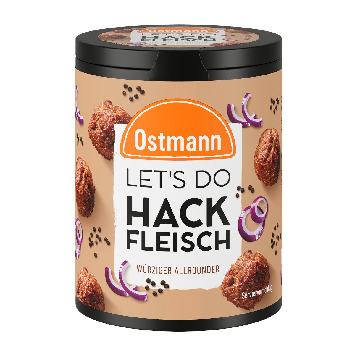 Ostmann Gewürz, Ostmann Lets Do Hackfleisch Gewürzzubereitung aromatisch Packung 60g