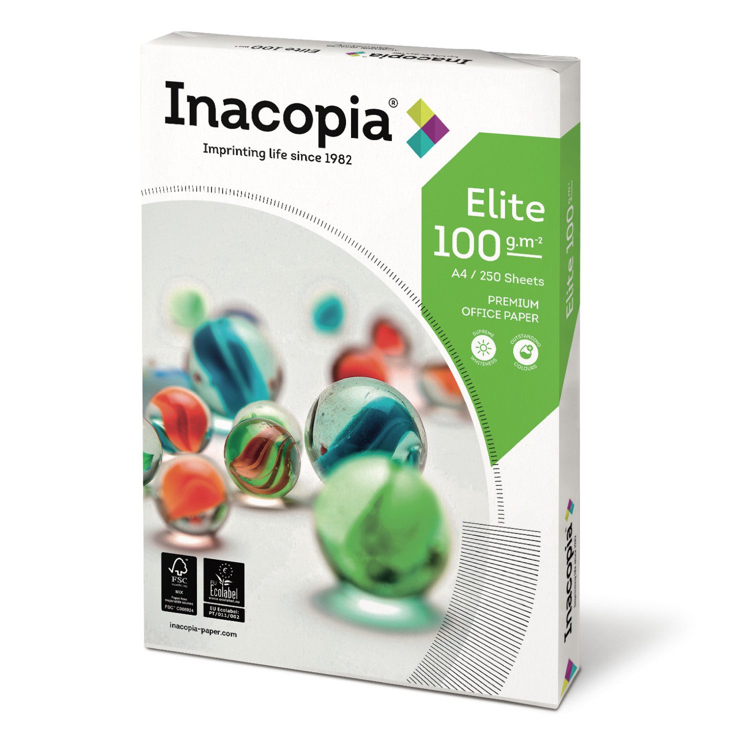 STRATAG Druckerpapier Premium Bewerbungspapier A4, 100 g/m², 250 Blatt // in 1A-Qualität, mit hoher Opazität, Farbkontrast und Bildschärfe