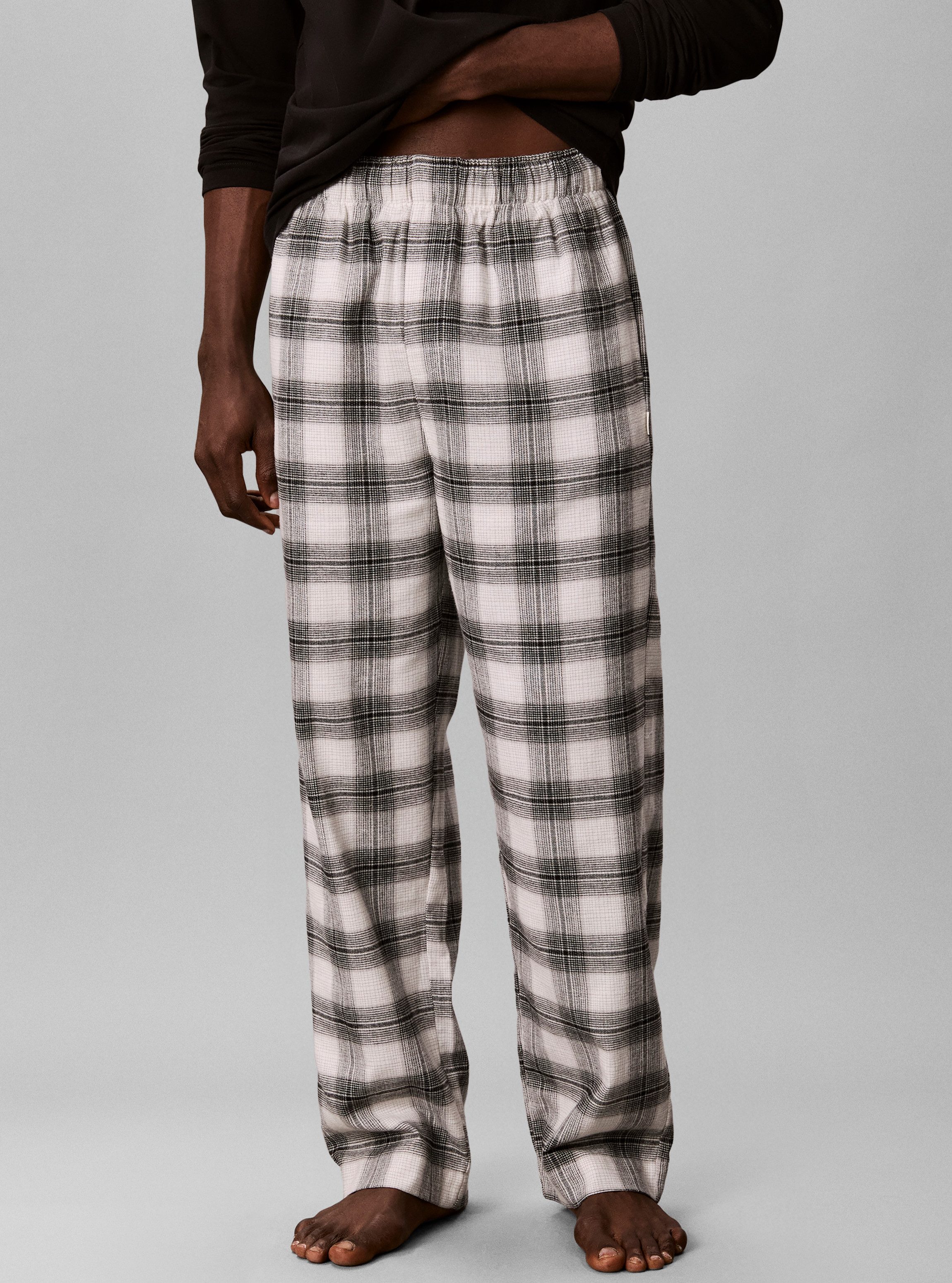 Calvin Klein Underwear Schlafanzug LS TEE PANT SET Mit elastischem Bund