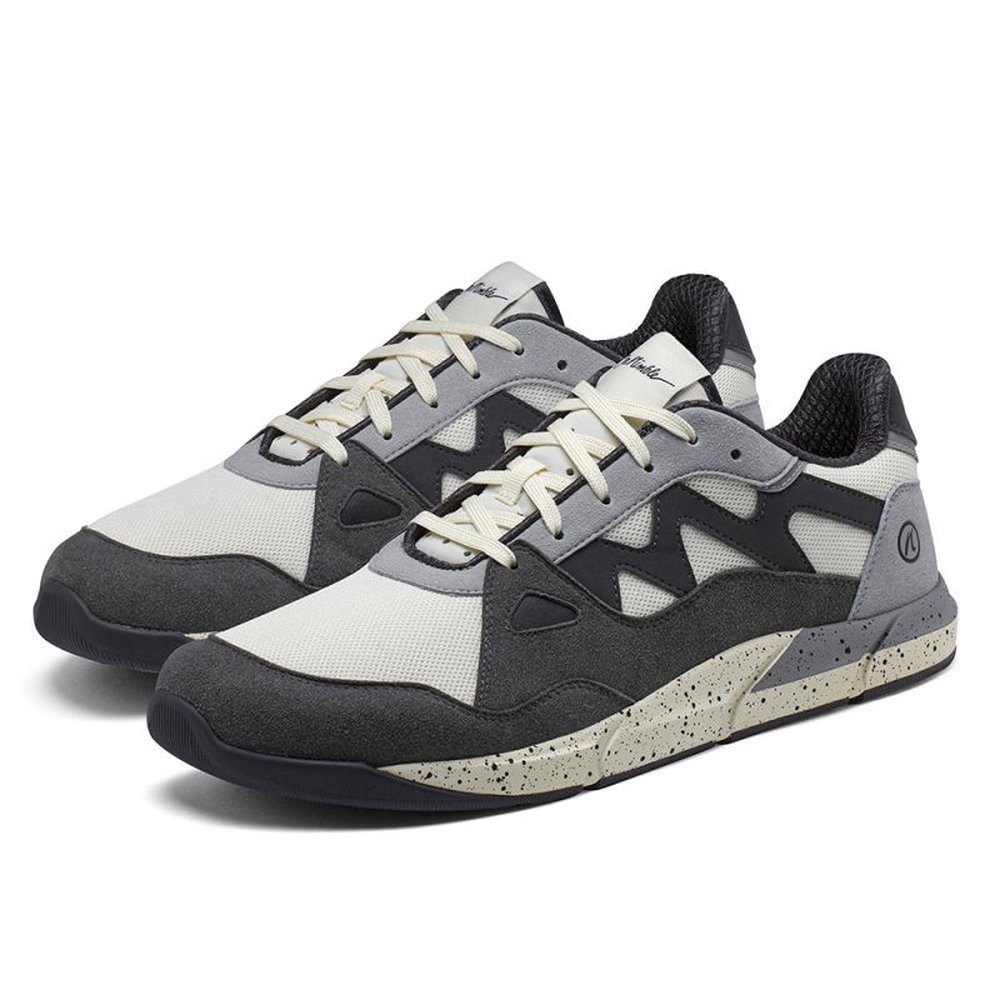 Joe Nimble Addict (Zero Drop, breite Zehenbox) offwhite-grau Herren Sneaker