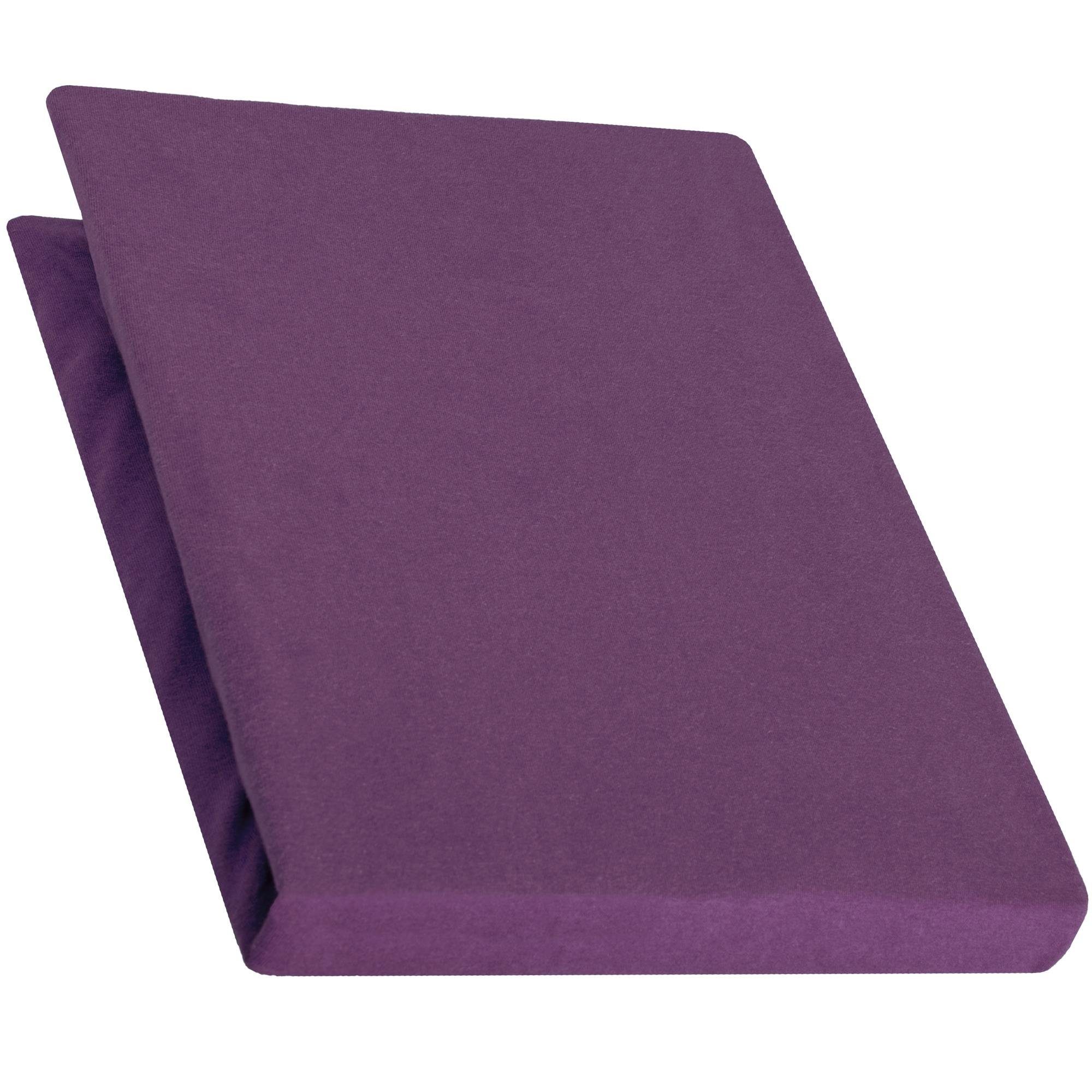 aqua-textil Spannbettlaken Pur Spannbetttuch Jersey Jersey günstig online kaufen