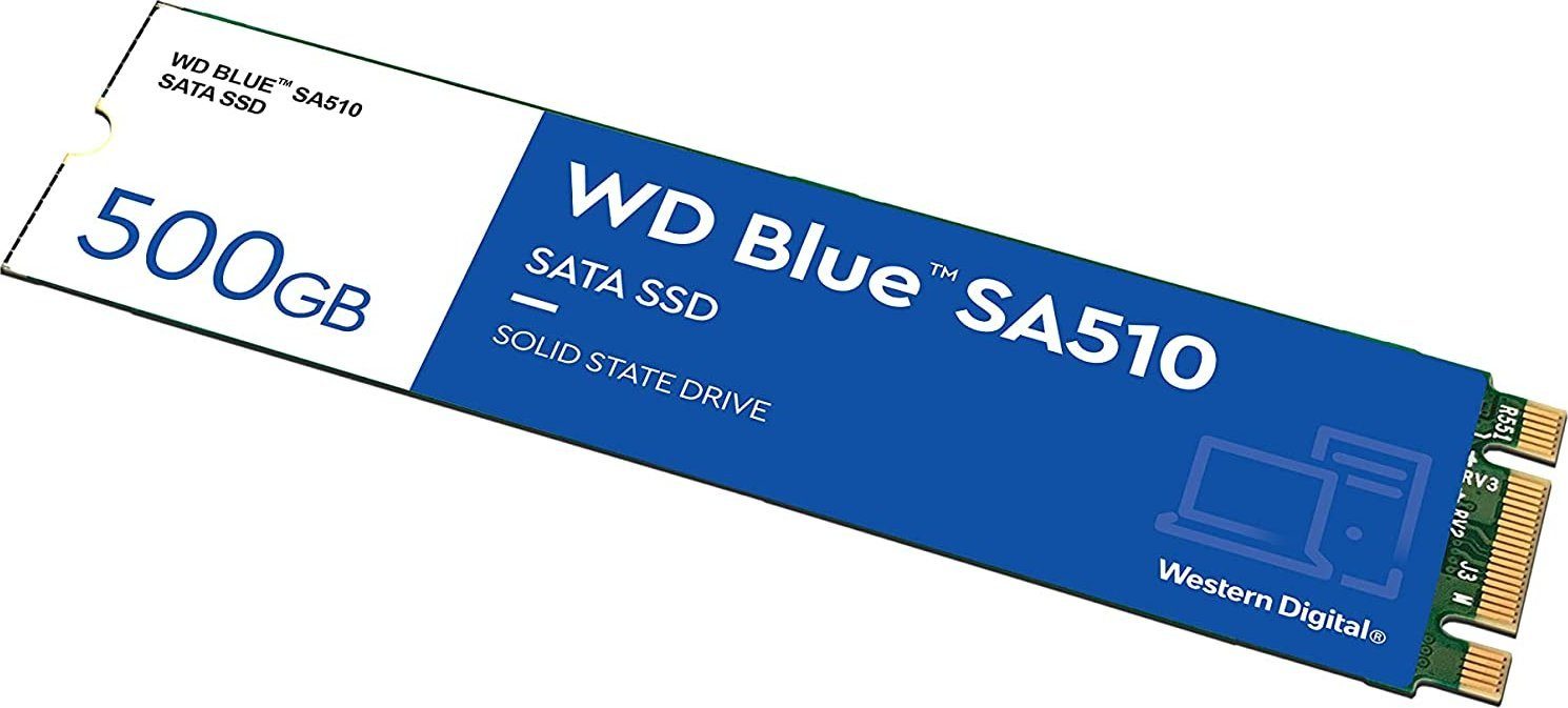 Western Digital interne SSD (500 GB) 560 MB/S Lesegeschwindigkeit