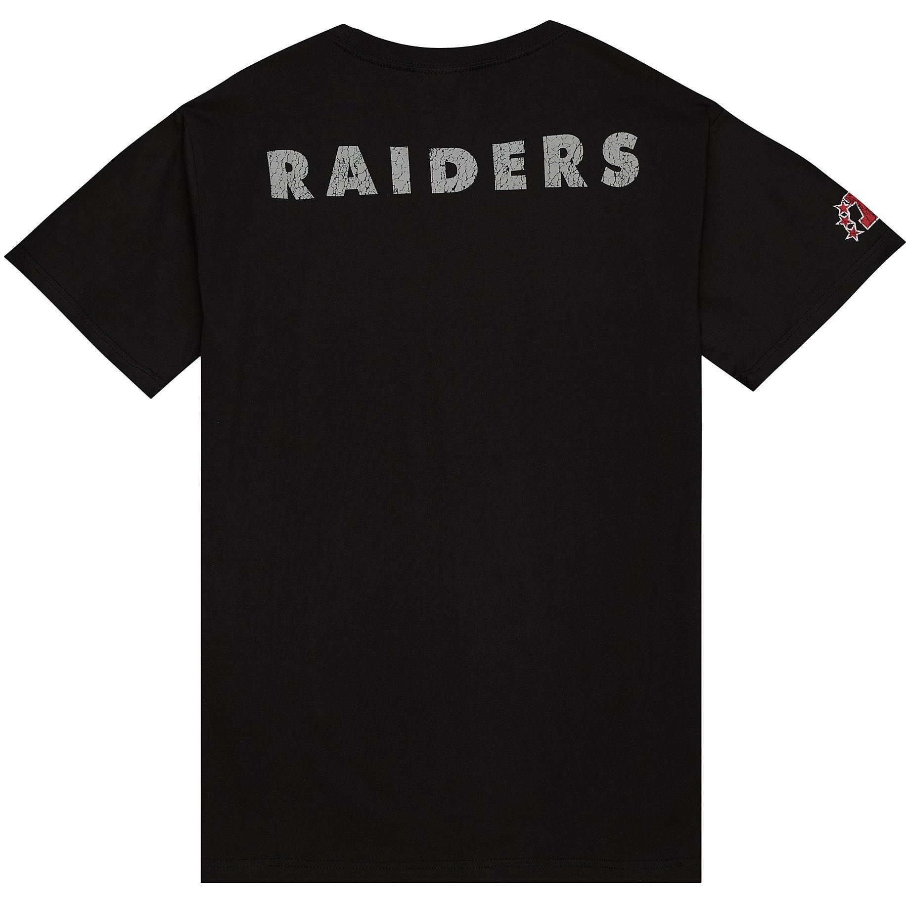 Las NFL Raiders, Ness Vegas TEAM & Raiders ORIGINS Oakland Print-Shirt Mitchell