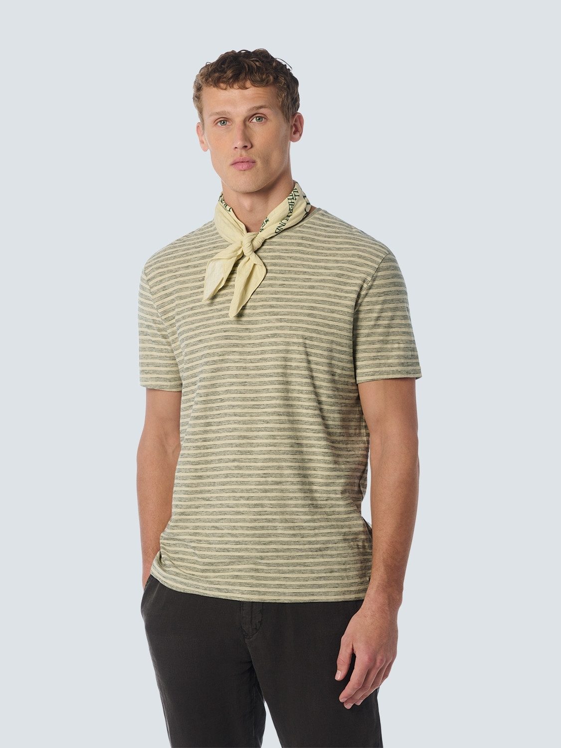 NO EXCESS T-Shirt T-Shirt Crewneck Stripes