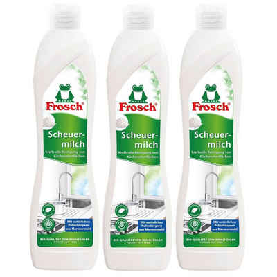 FROSCH Frosch Scheuermilch Classic 500ml - Kraftvolle Reinigung für Küche (3e Küchenreiniger