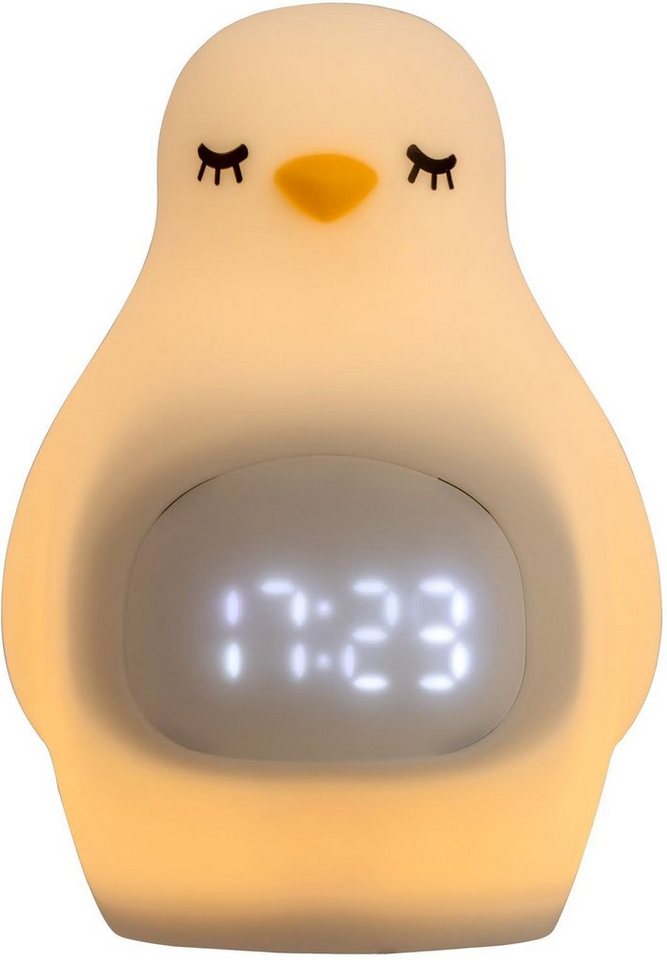 Pauleen Nachttischlampe »Good Morning Penguin«, Nachtlicht, Wecker, Pinguin-kaufen
