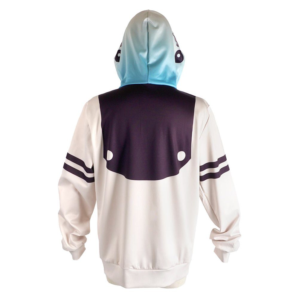 Design im Hoodie Zip (1-tlg) Kapuze, Nene Pullover Mein für GalaxyCat Yashiro Nene Schulgeist Sweatjacke Yashiro mit Hoodie