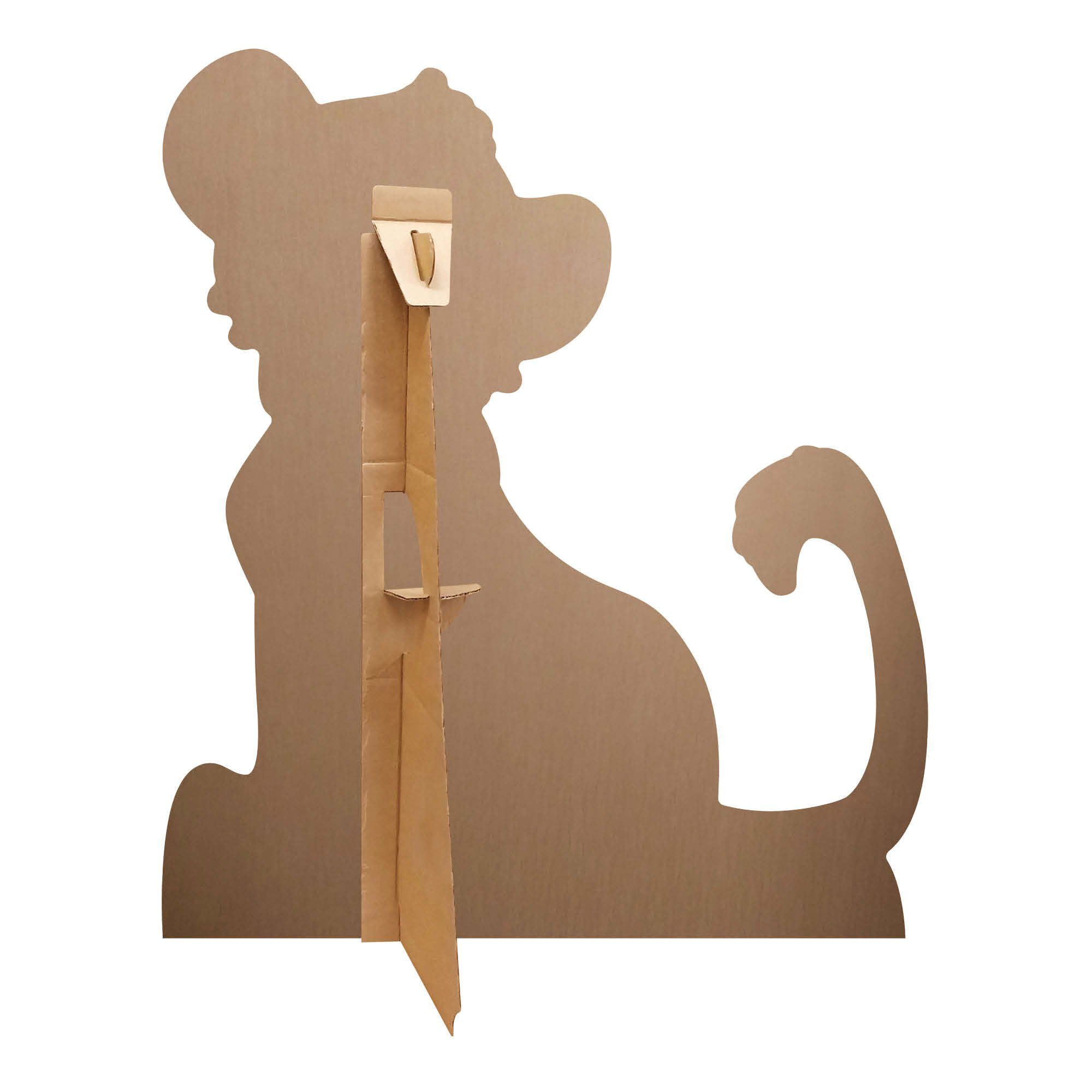 empireposter Dekofigur König der Löwen Pappaufsteller - Mini Simba - Sitting 73x84 cm 