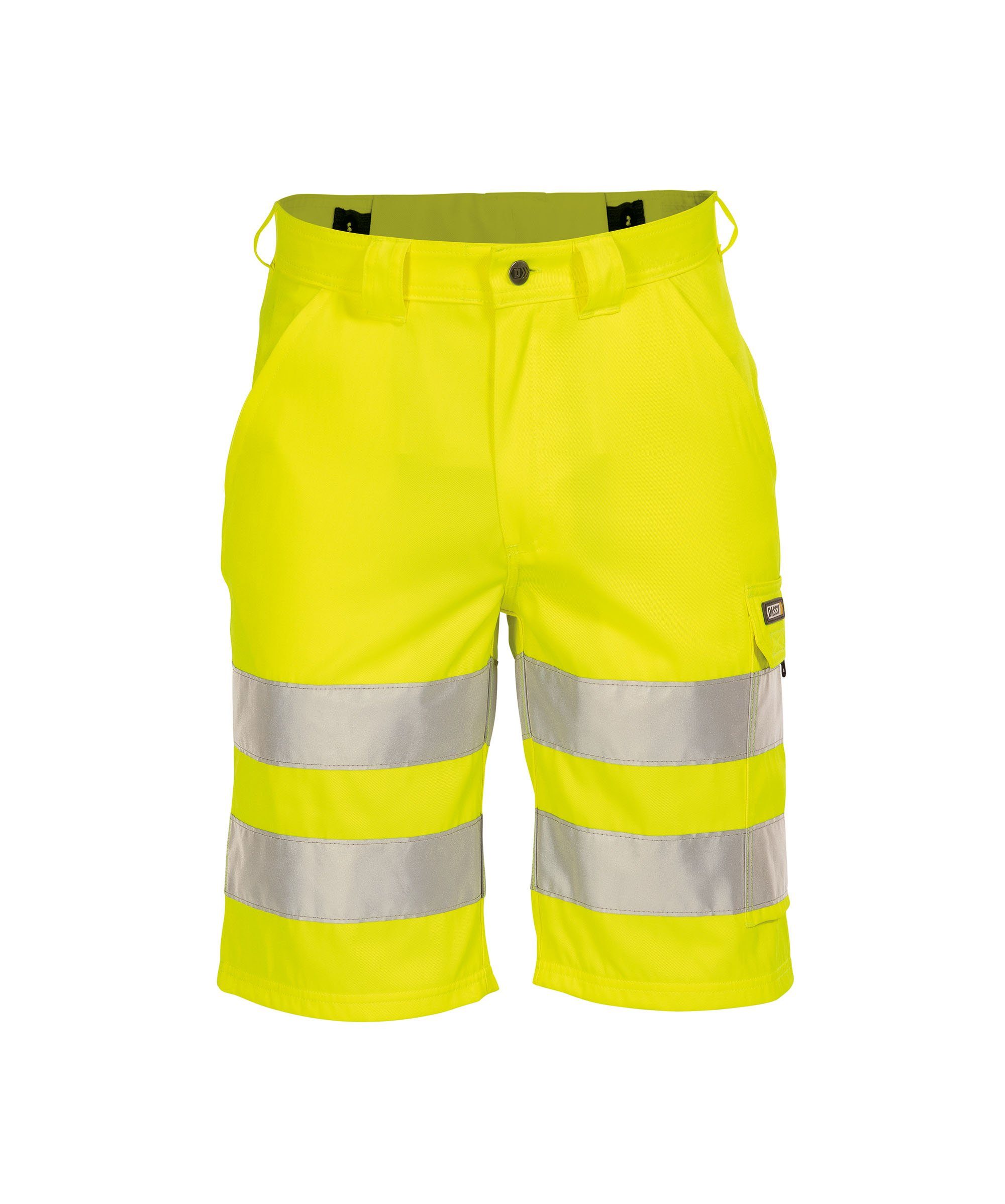 Idaho Warnschutz-Shorts neongelb Dassy (1-tlg) Arbeitsshorts