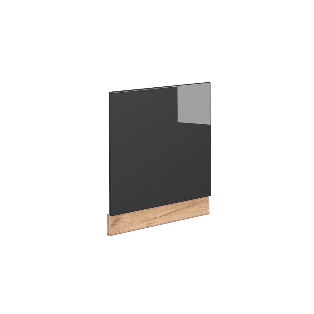 Vicco Frontblende Fame-Line, Anthrazit Hochglanz/Goldkraft Eiche, günstig online kaufen