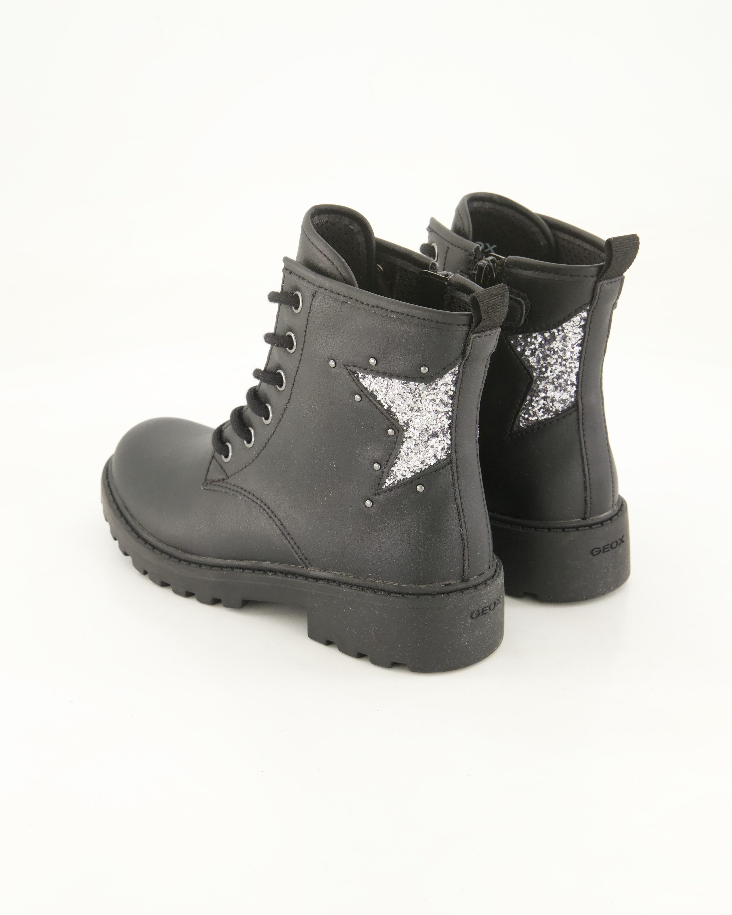 Geox J Casey Girl Schnürstiefel Obermaterial: Sonstiges Material