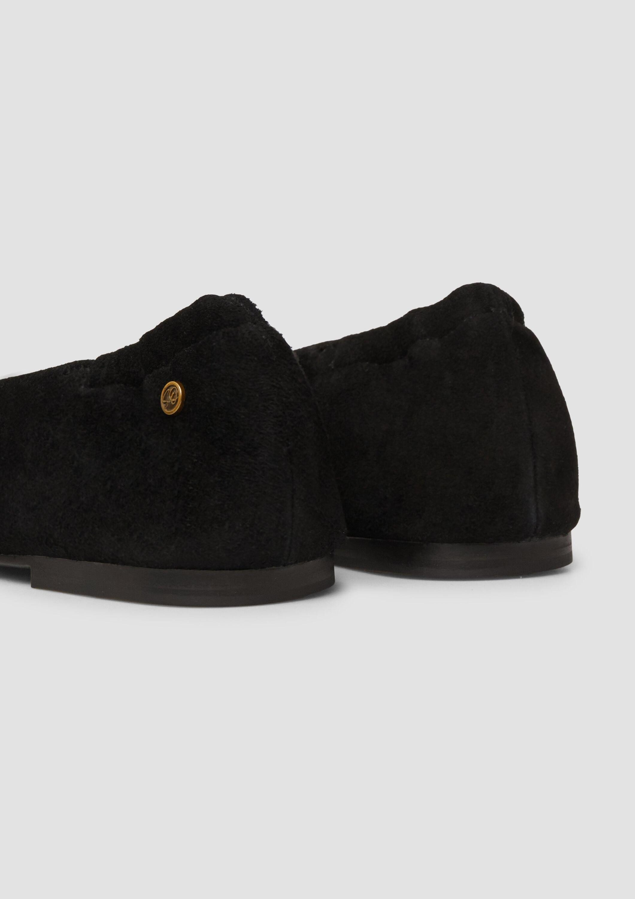 s.Oliver Ballerinas Ballerina Ballerinas aus Veloursleder günstig online kaufen