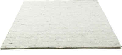 Wollteppich »Alm-Glück«, THEKO, rechteckig, Höhe 12 mm, Handweb Teppich, reine Wolle, handgewebt, ideal im Wohnzimmer & Schlafzimmer