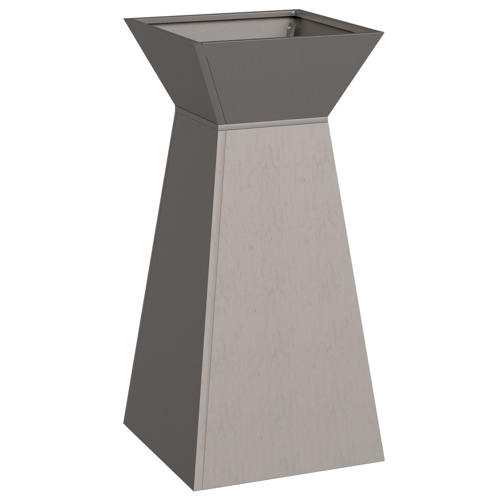 vidaXL Blumentopf Pflanzenständer Wetterfester Stahl 35 günstig online kaufen