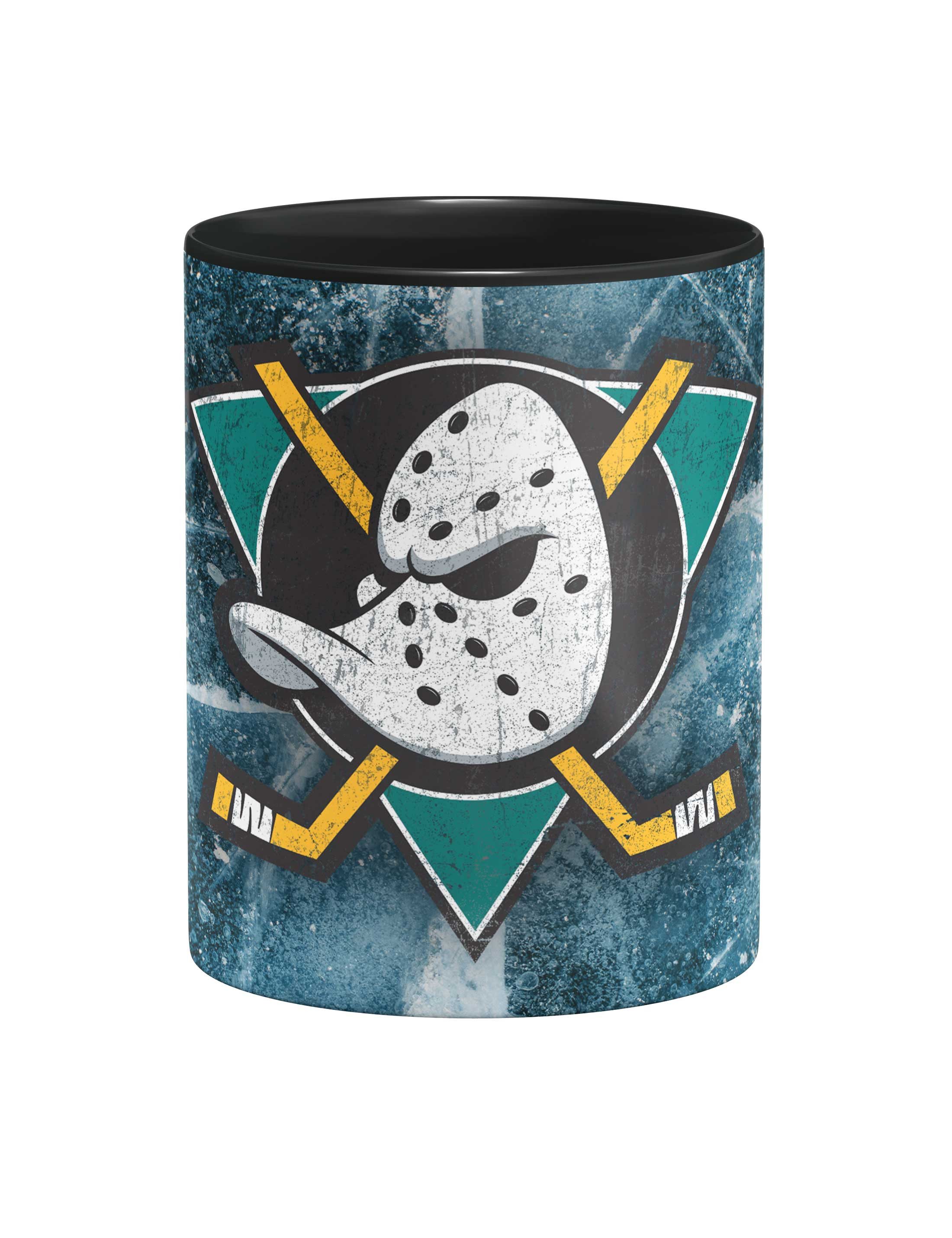 Urban Backwoods Tasse Ducks Hockey Kaffeetasse Symbol Sign Mighty Team Mannschaft Logo, 1-tlg., Keramik, Schläger Maske Mask Bat – Bild 3 von 5
