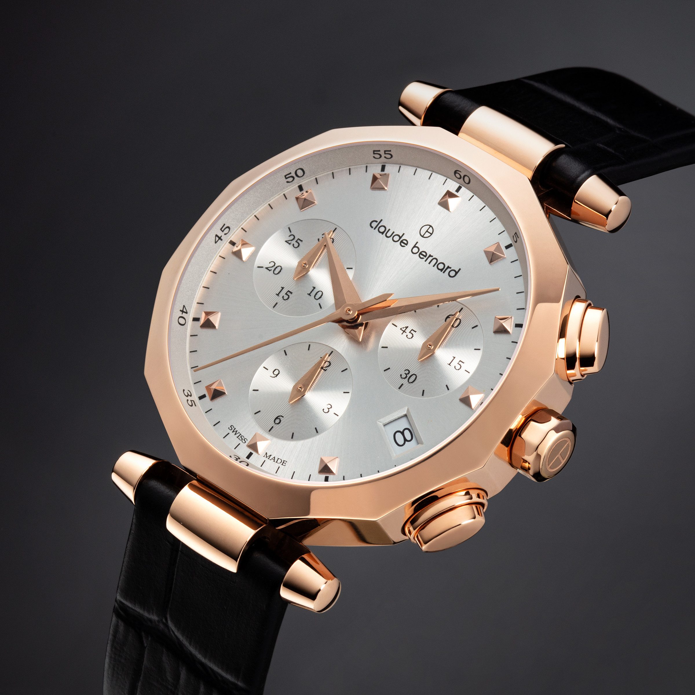 CLAUDE BERNARD Schweizer Uhr Dress Code Chronograph