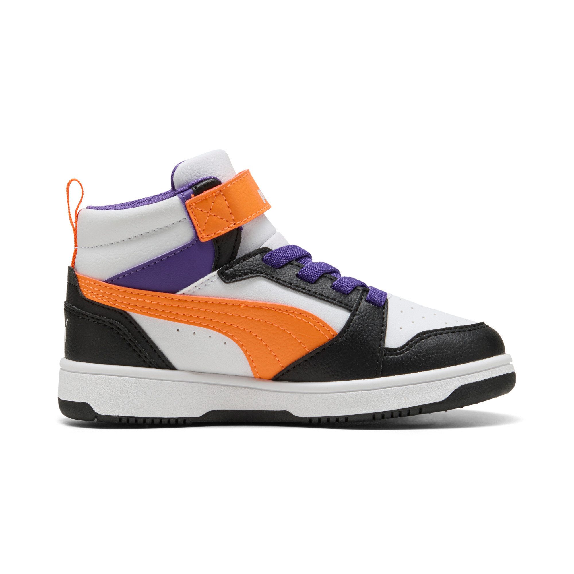 PUMA REBOUND V6 MID AC+ PS Sneaker mit leicht profilierter Gummilaufsohle, mit Klettverschluss