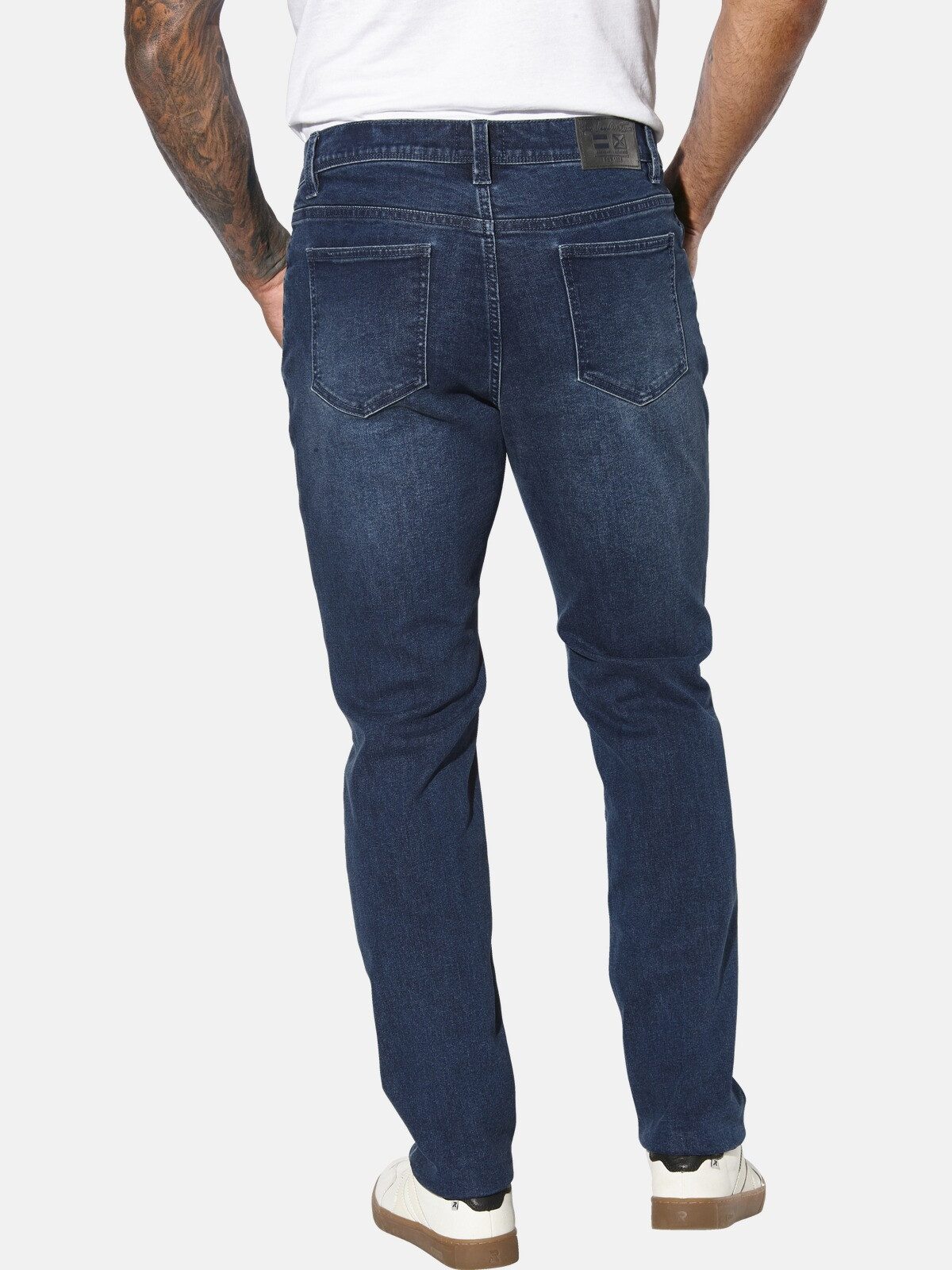Jan Vanderstorm Comfort-fit-Jeans HARSKOG mit Wascheffekt