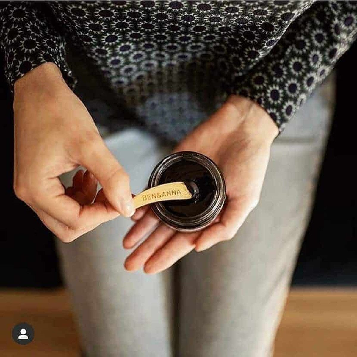 Ben & Anna Körperpflegemittel Vegane Naturkosmetik Zahnpasta im Glas - Black