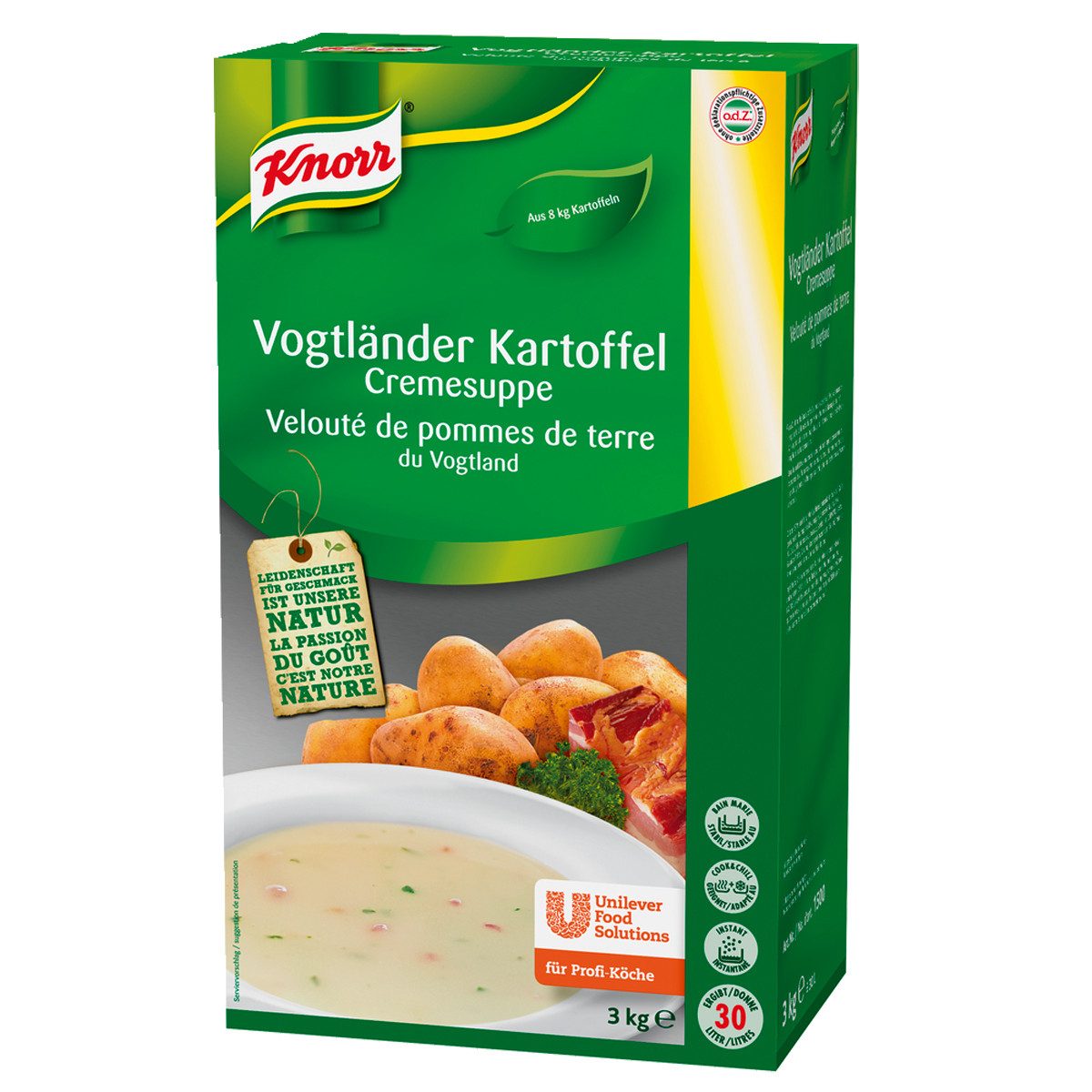 Knorr Fertiggericht, Knorr Vogtländer Kartoffelcremesuppe 3Kg