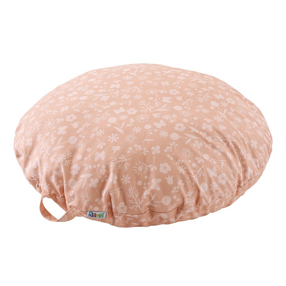 howa Bodenkissen flowers, Kissen incl. Füllung Ø 80 cm für Kinderzimmer