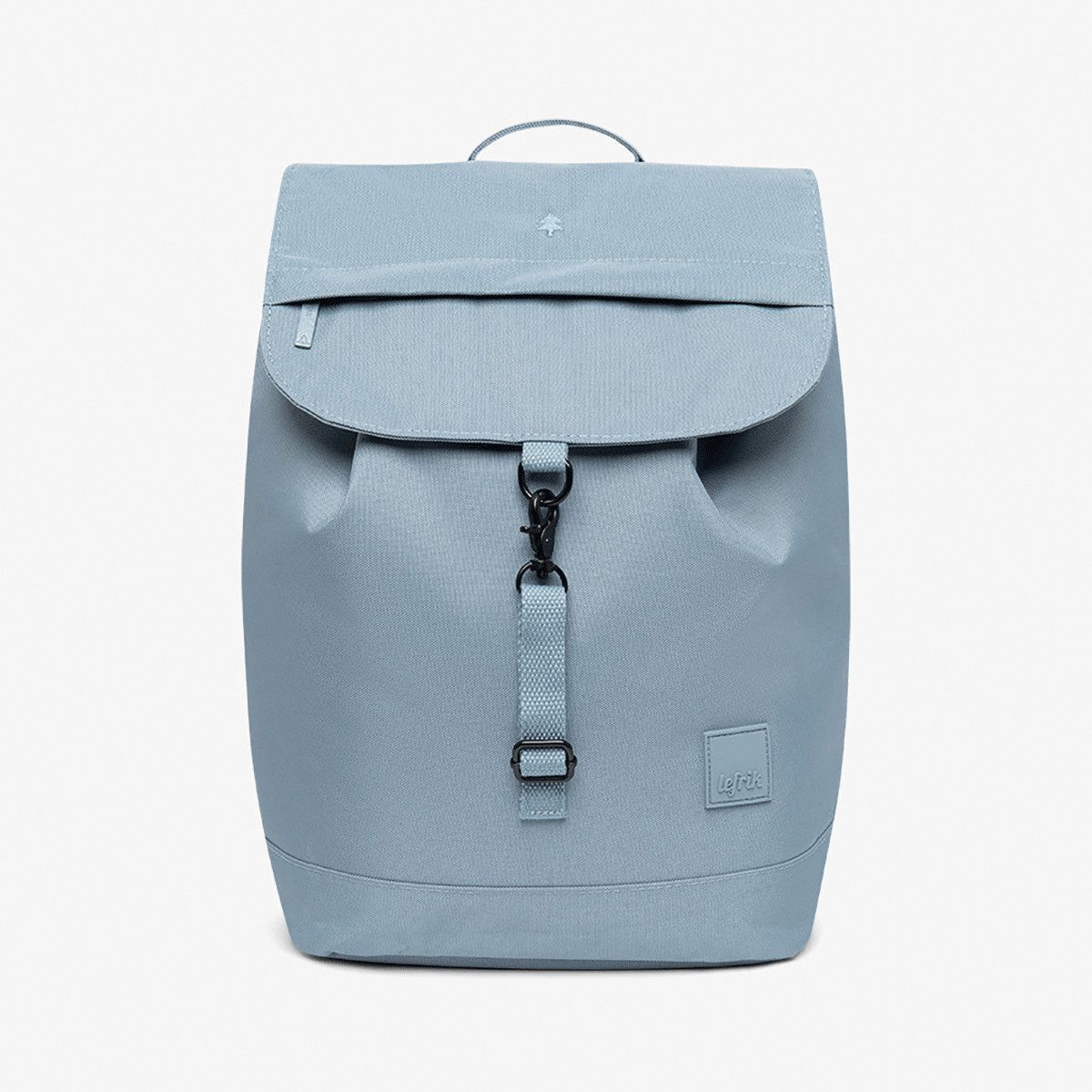 lefrik Freizeitrucksack Rucksack aus recyceltem Kunststoff, steinblau.