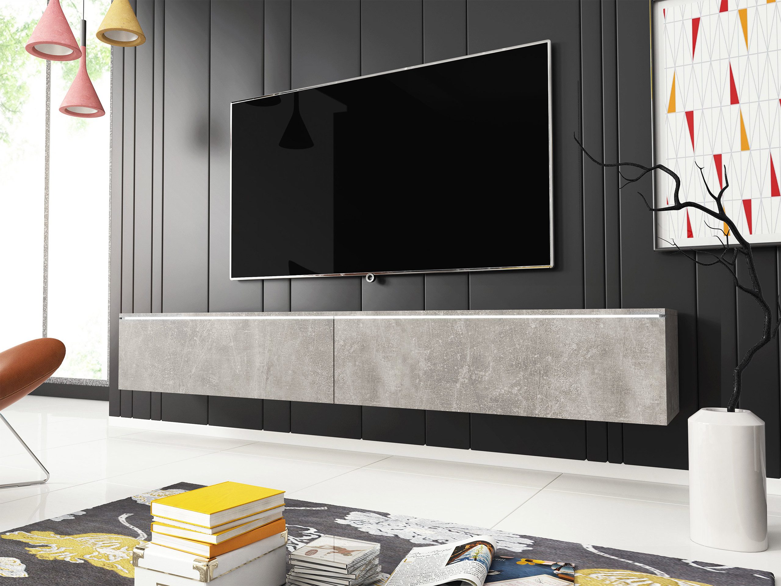 MIRJAN24 TV-Schrank D180 (mit zwei Klappen) günstig online kaufen