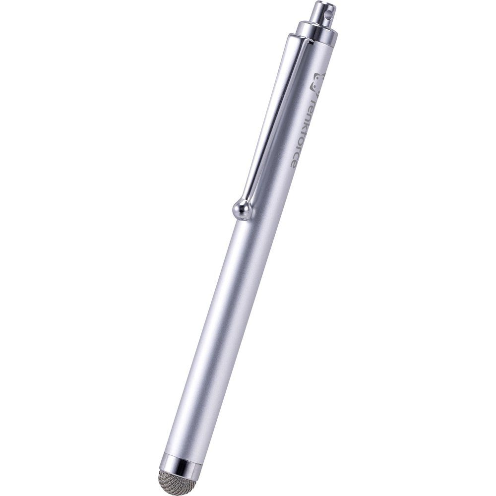 Renkforce Eingabestift Renkforce Capacitive Stylus Touchpen Silber