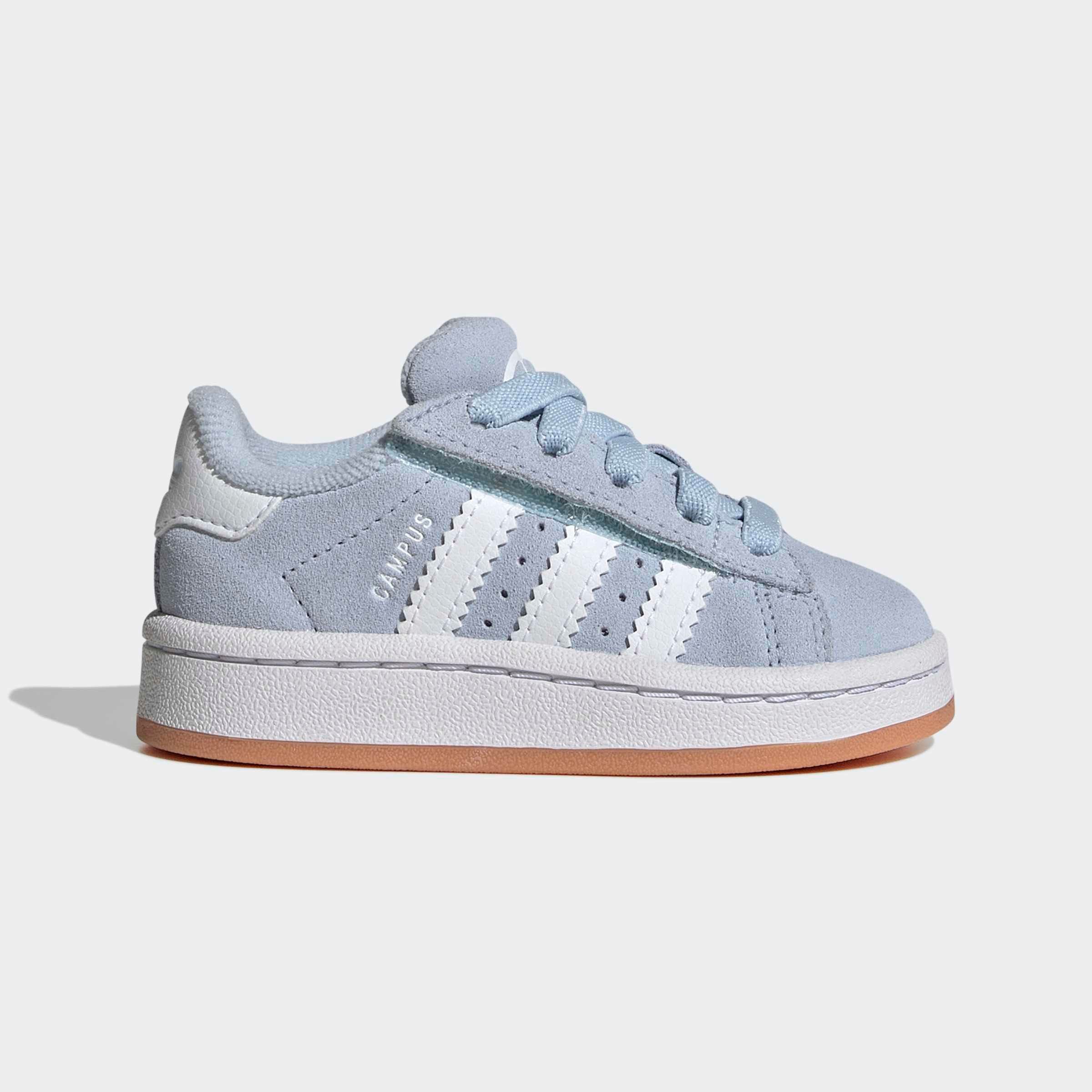 adidas Originals CAMPUS 00S COMFORT CLOSURE ELASTIC LACES KIDS Sneaker für Babys und Kleinkinder aus Leder und Wildleder, mit Gummisohle