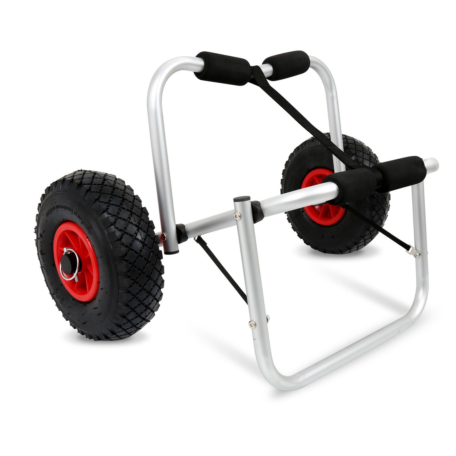 Clanmacy Transportwagen 1pcs Kajakwagen Bootswagen Kanuwagen Alu Rollwagen faltbar 80kg