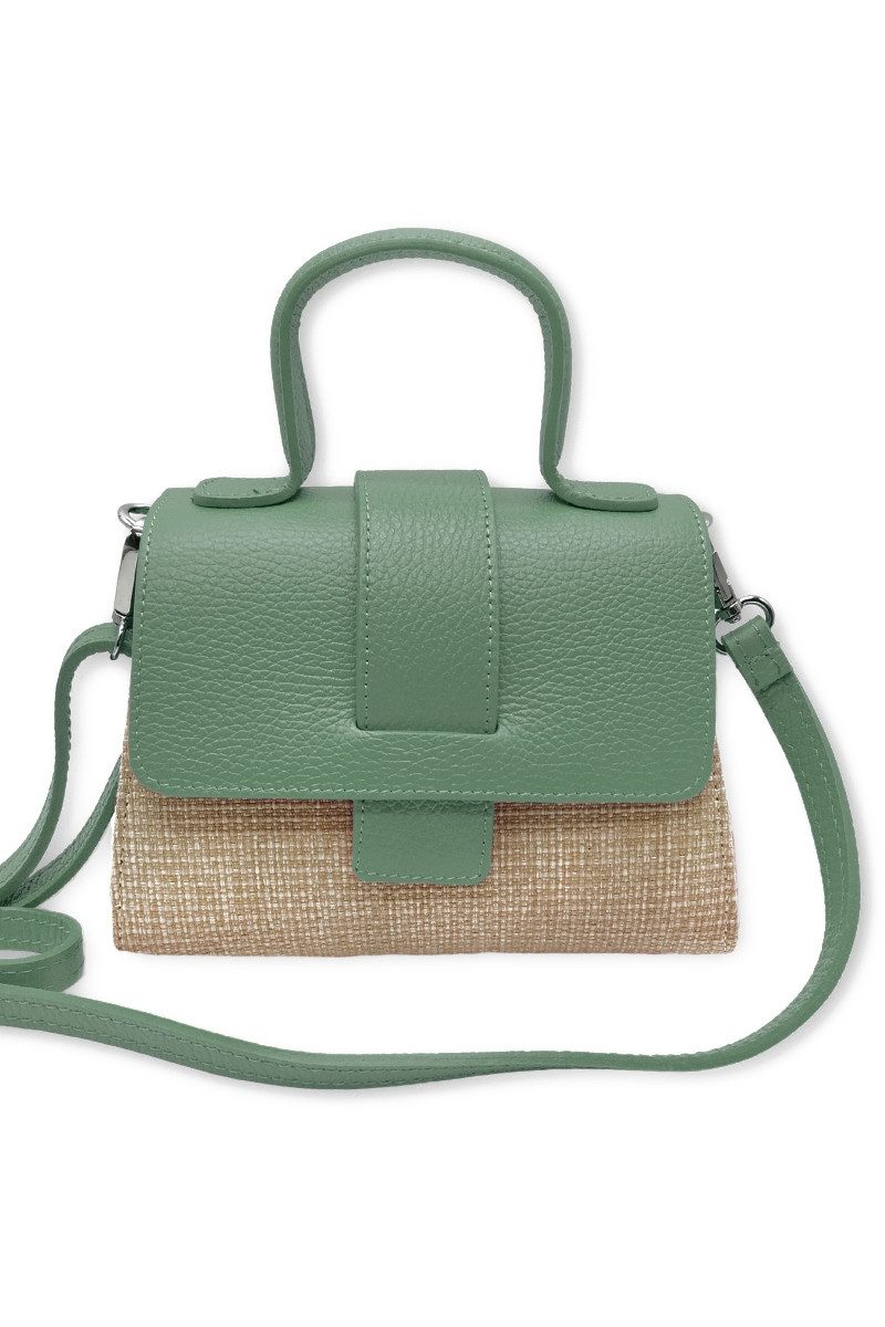 Luise Steiner Handtasche Trachtentasche - BASTI - navy, salbei, sky, tanne