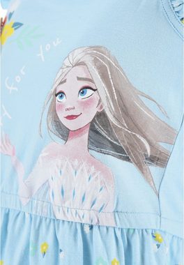 Disney Frozen Trägerkleid Elsa Kleid Träger-Kleid Sommer Dress