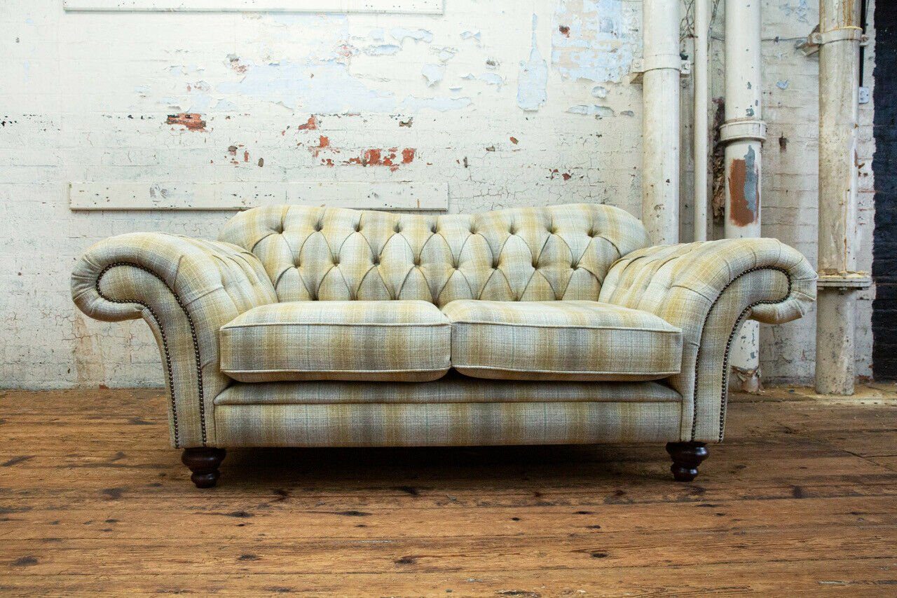 Sofa Chesterfield cm Sitzer 2 Chesterfield-Sofa, Design JVmoebel Couch 200