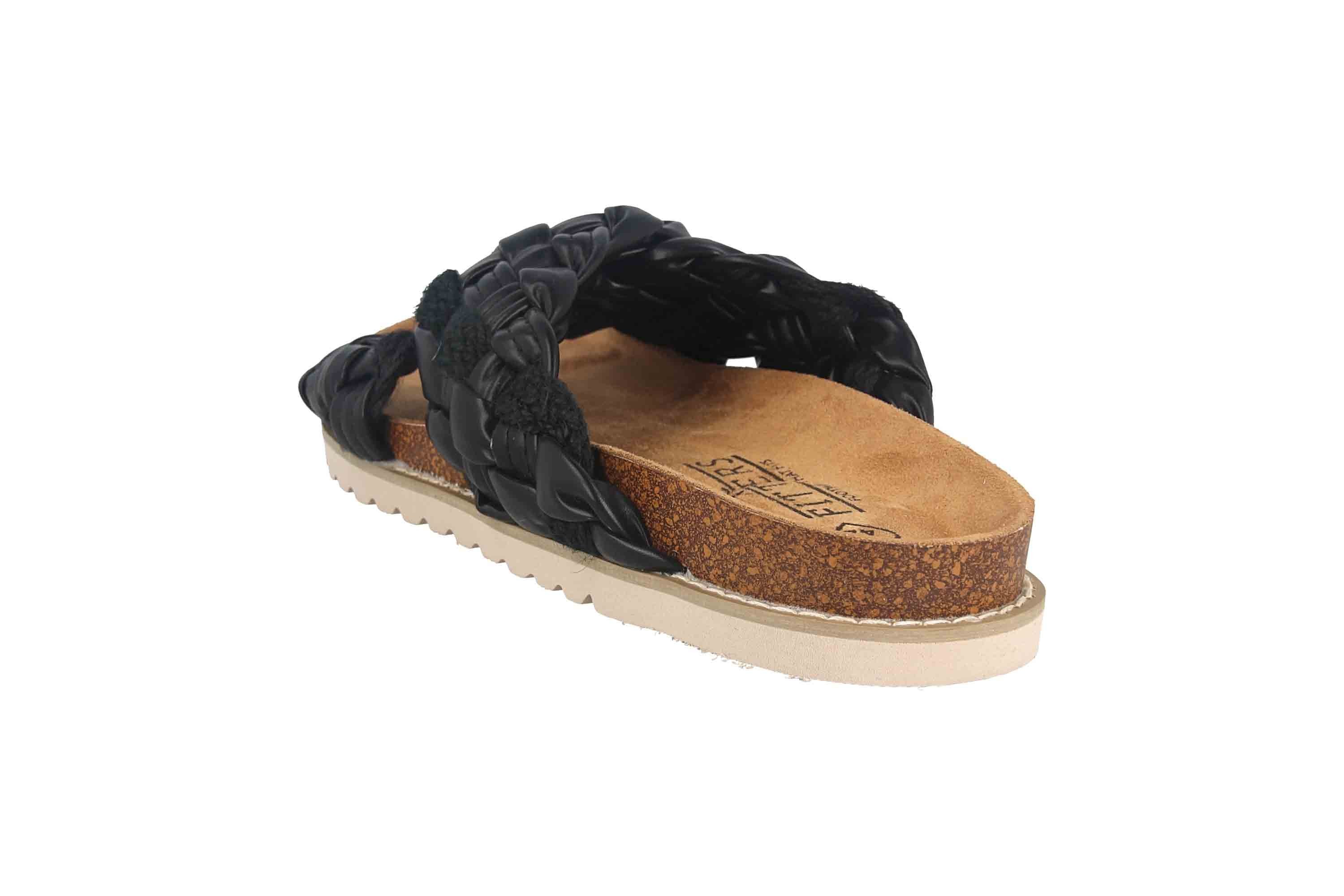 Fitters Footwear 2TM12002 Alice Black Sandale
