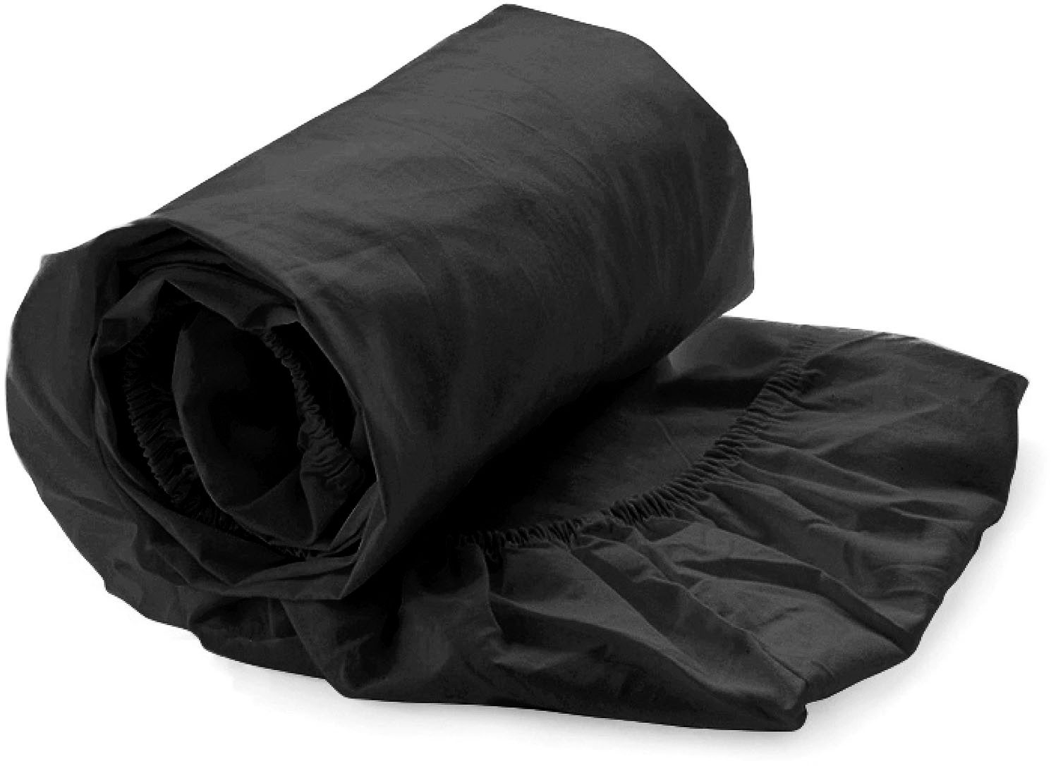 Heckett and Lane Spannbettlaken Elementi, Mako-Satin, günstig online kaufen