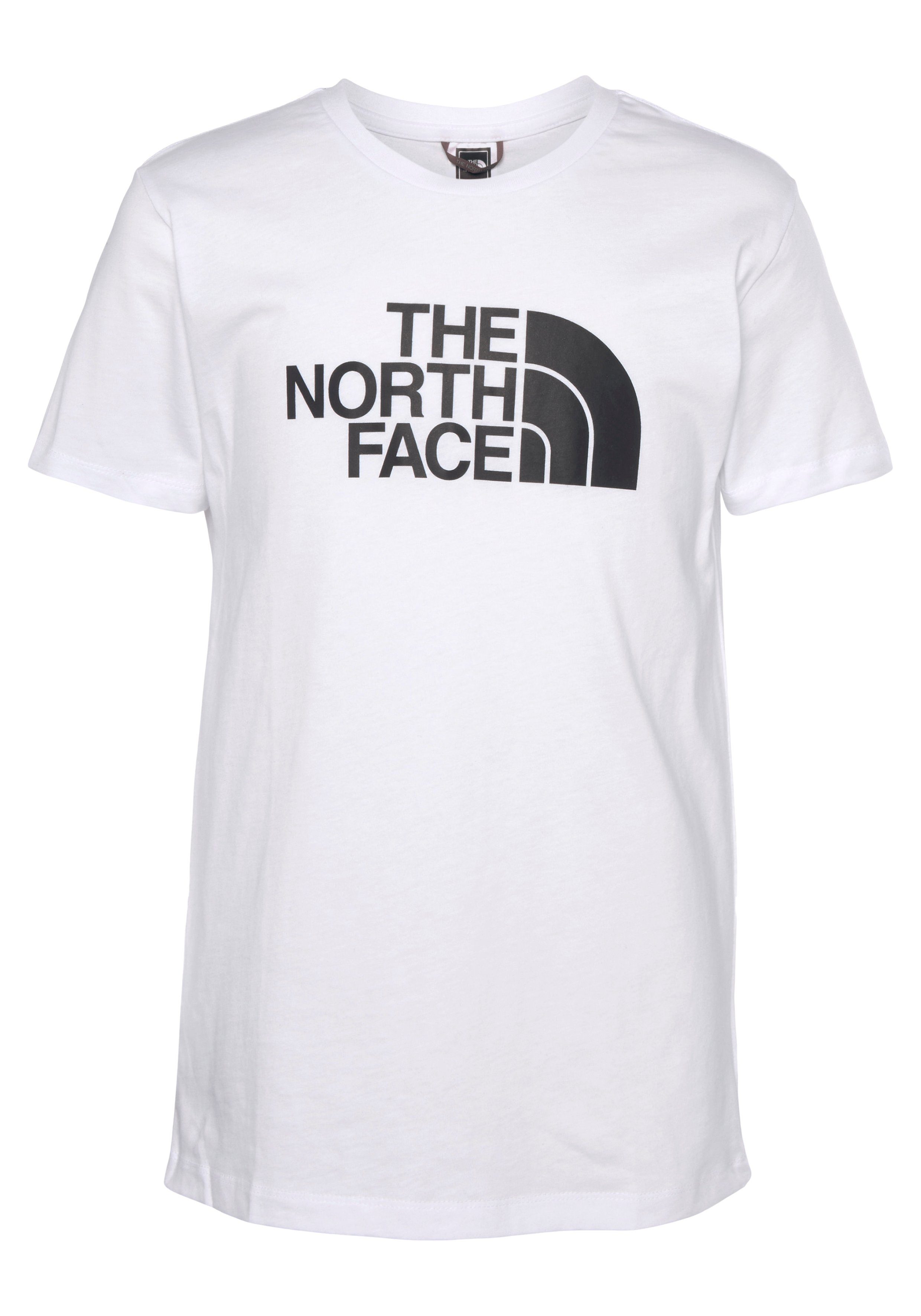 Kinder TEE Face - EASY The white T-Shirt North für