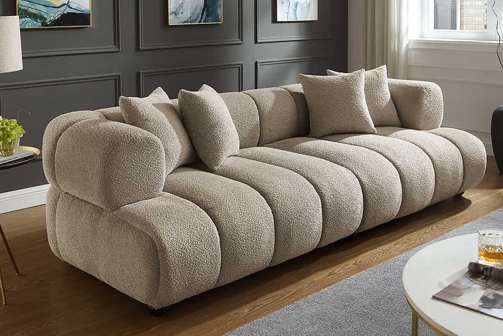 riess-ambiente Big-Sofa ADLON 255cm beige · günstig online kaufen