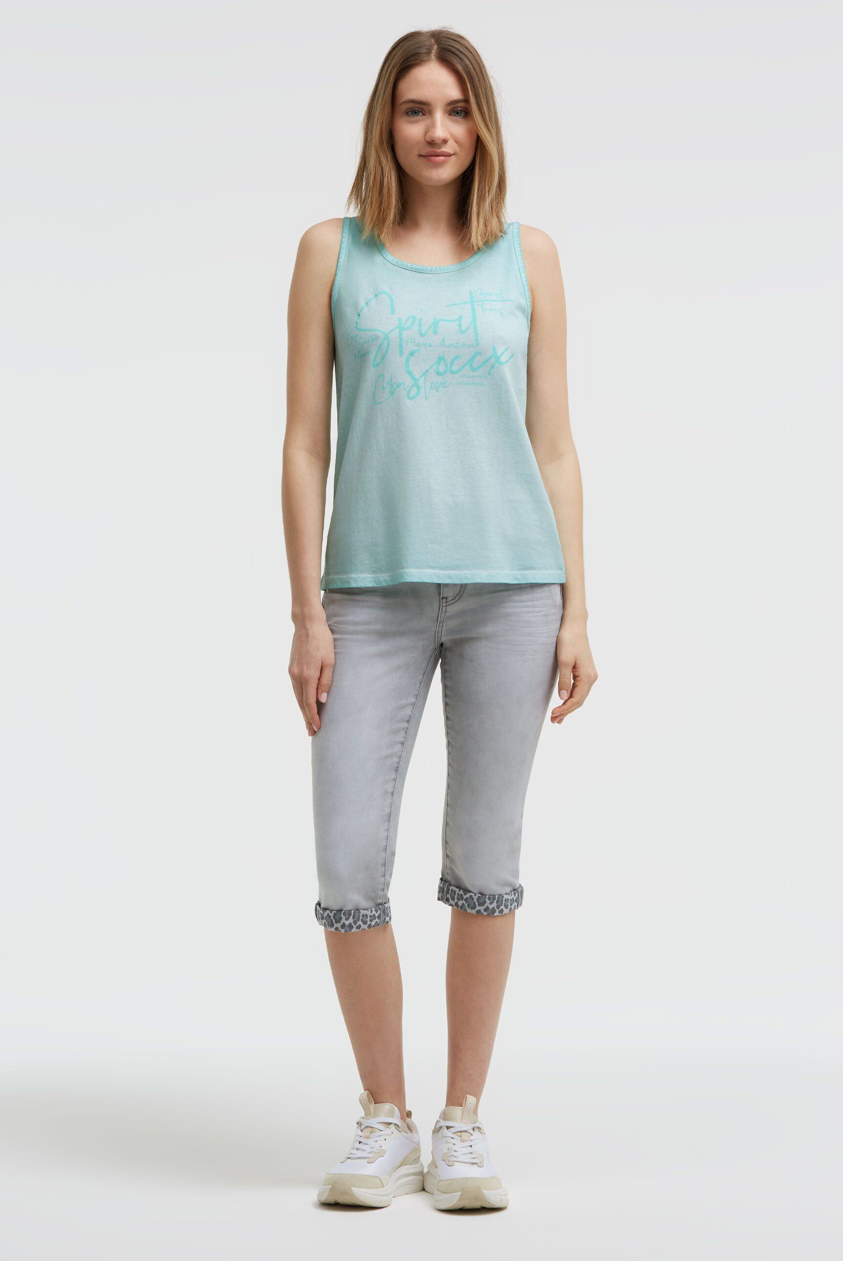 SOCCX Tanktop aus Baumwolle