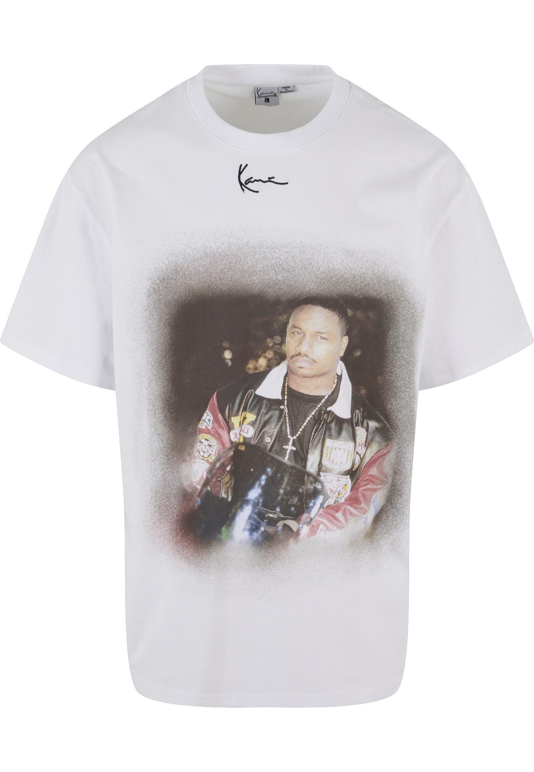T-Shirt Karl Kani Herren KU242-007-1 Tiny Signature Print Tee
