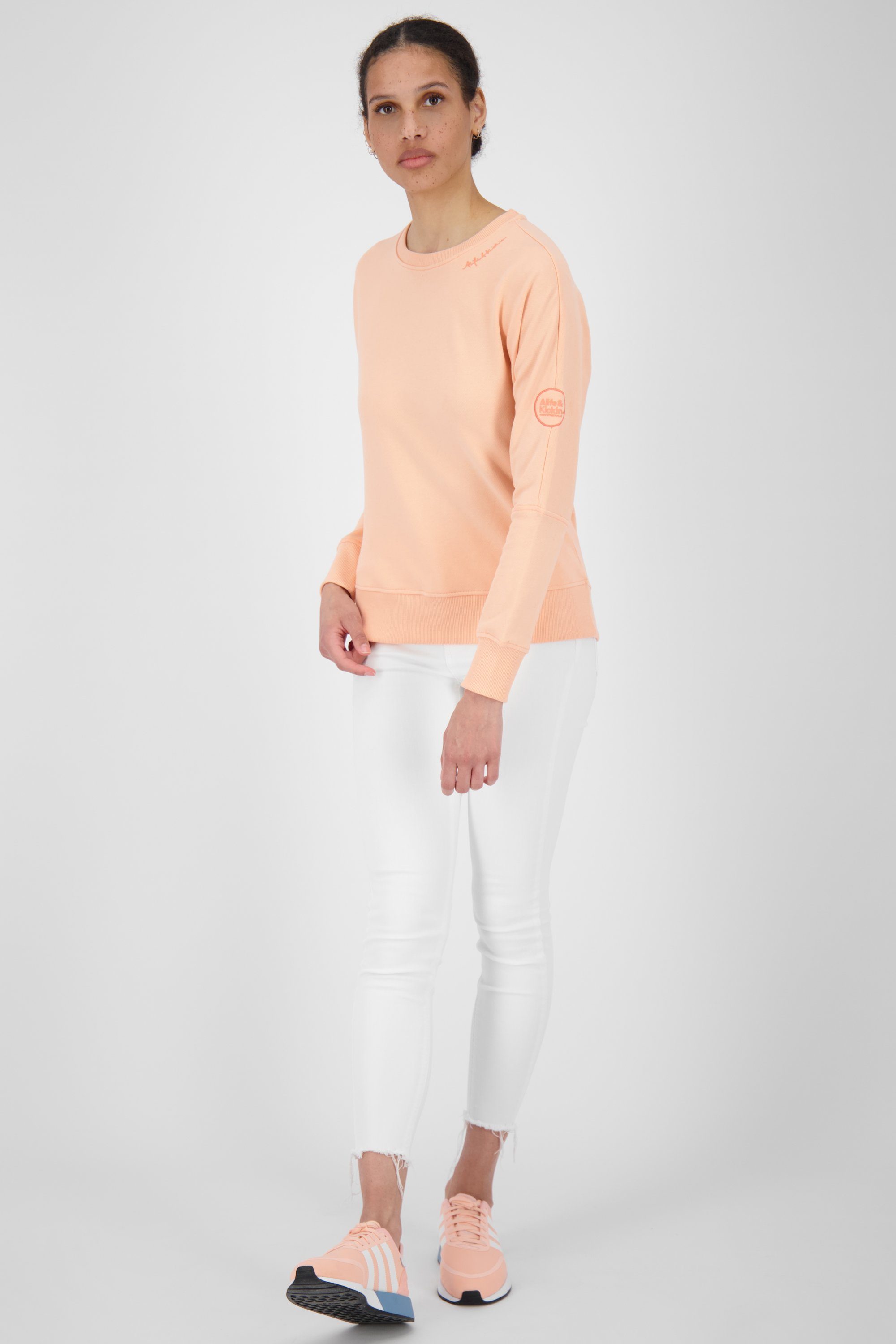 Sweatshirt & A Crewneck Alife apricot DalaAK Kickin melange Damen