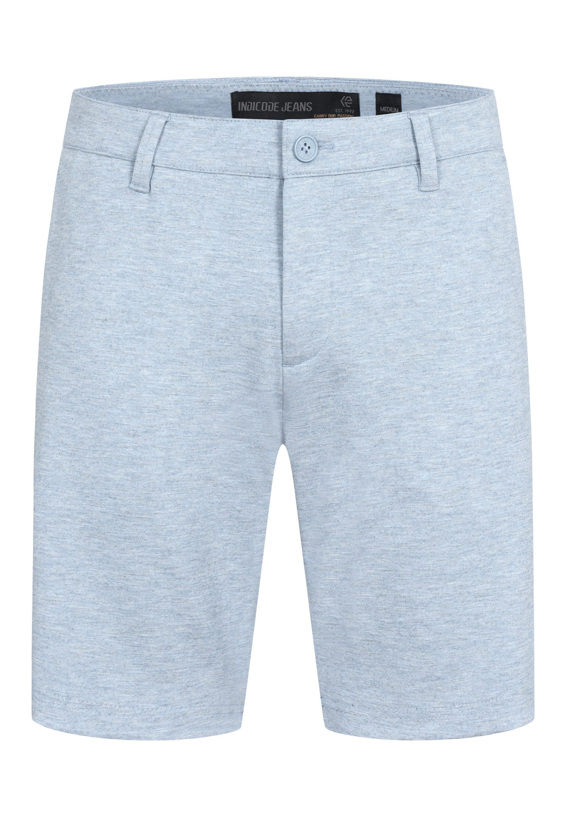 Indicode Chinoshorts Herren Aalborg Chino Shorts Herrenshorts aus Viskose-Stretch