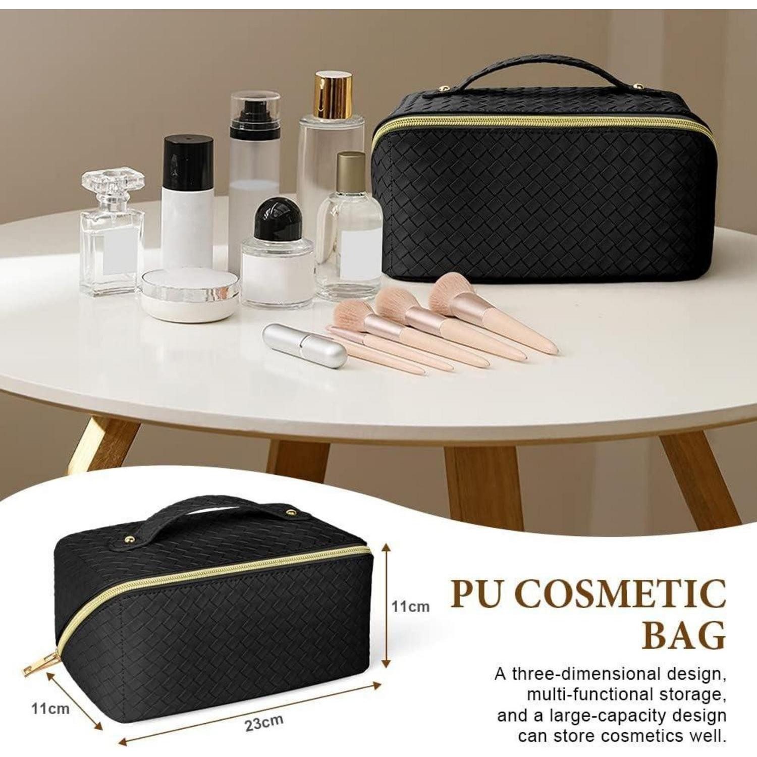 LuxusKollektion Kosmetiktasche Reise Kosmetiktasche PU Leder Make-up Tasche günstig online kaufen