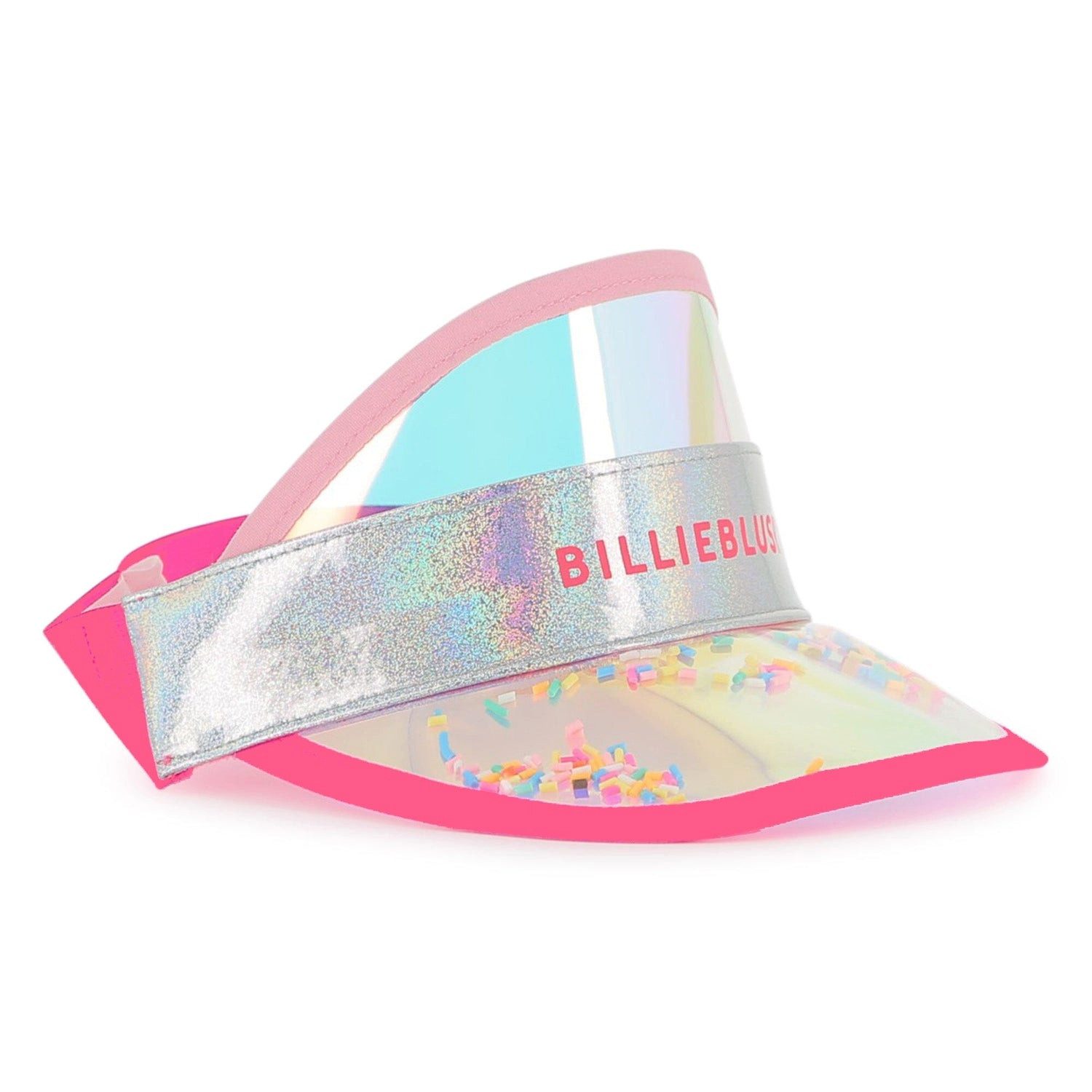 Billieblush Visor Billieblush Kids Visor „Transparent Confetti“ – Weiß