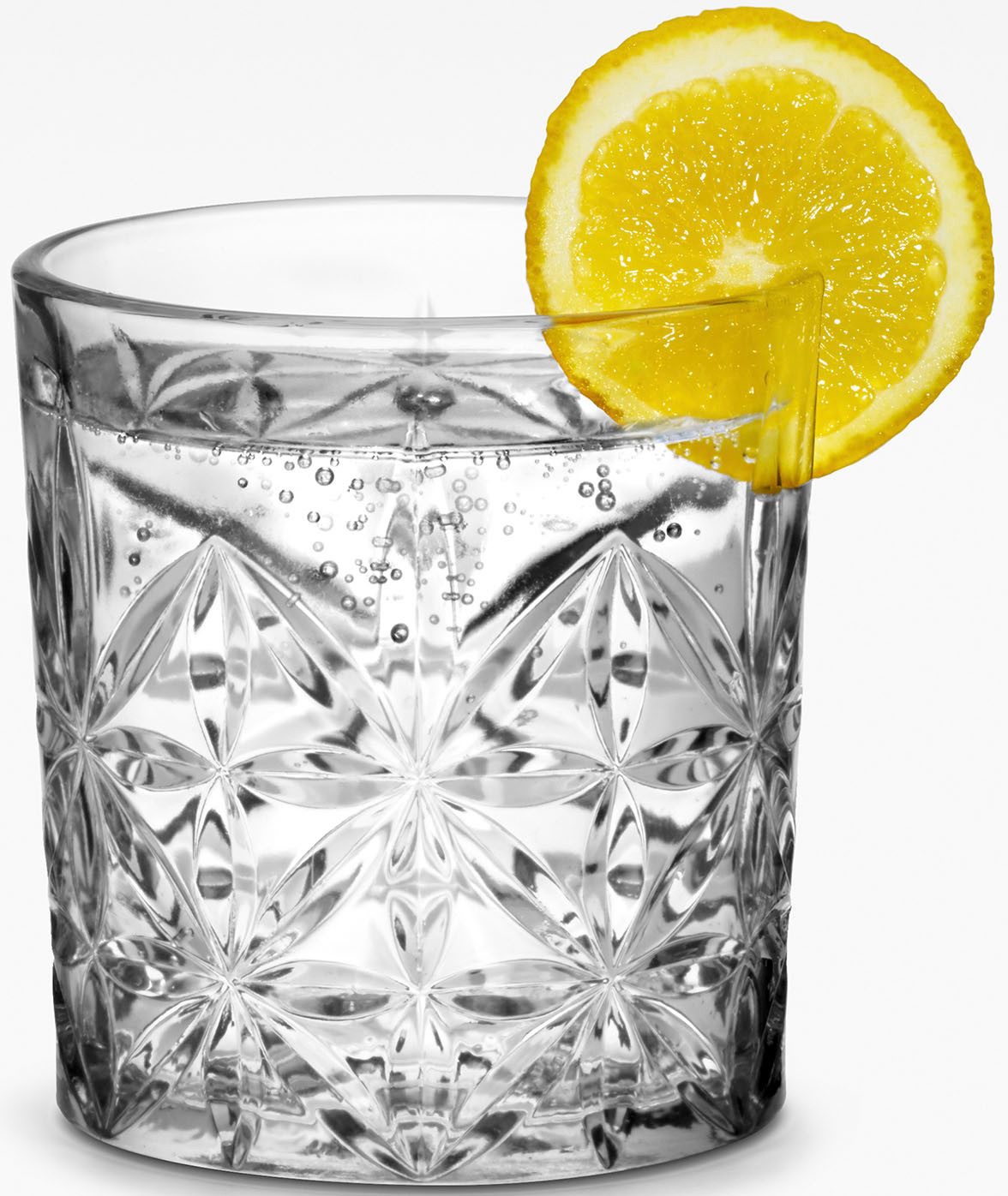 van Well Glas Wassergläser 230 ml Marc, 4 Stück, 4-tlg., Glas, Kristalloptik, spülmaschinengeeignet