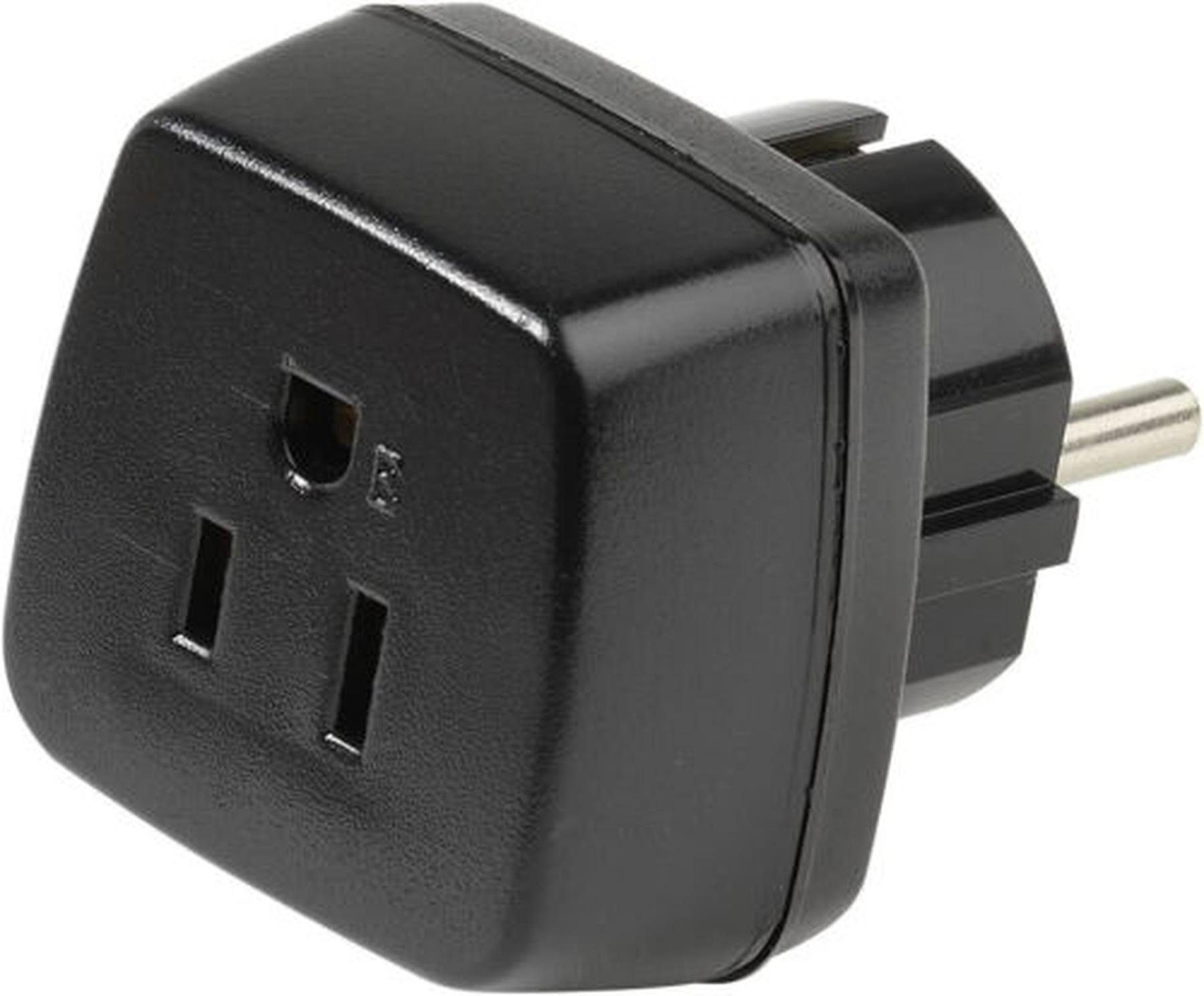 Vivanco Vivanco Reisestecker USA/D Schuko Stecker Reiseadapter
