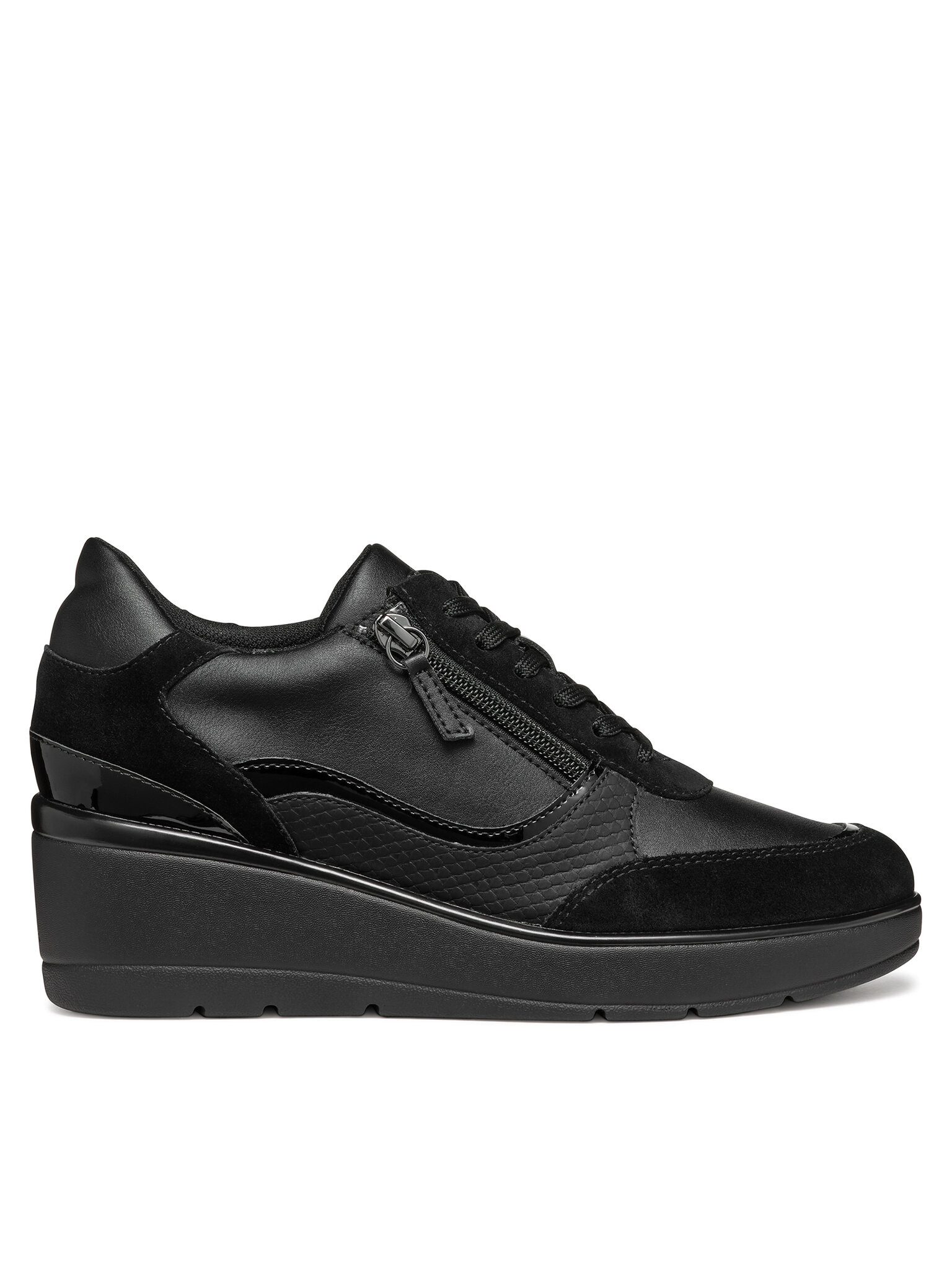 Geox Geox Sneakers D Ilde D46RAA 05422 C9999 Schwarz Sneaker günstig online kaufen